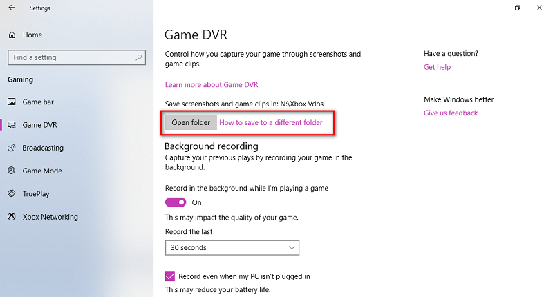 Use Windows 10 Xbox Game DVR To Record Your Screen