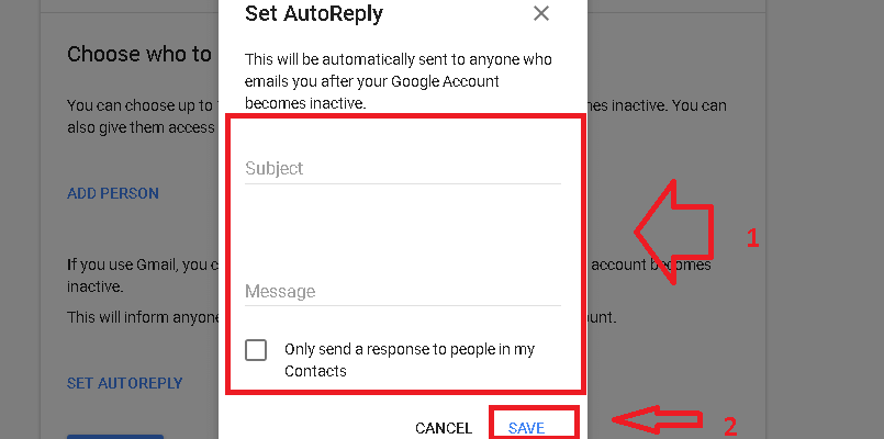 What happens to a deceased user’s account on Google?