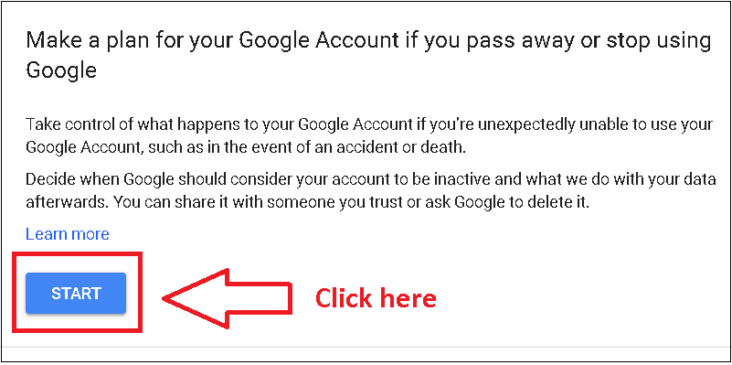 What happens to a deceased user’s account on Google?