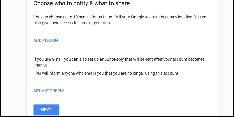What happens to a deceased user’s account on Google?