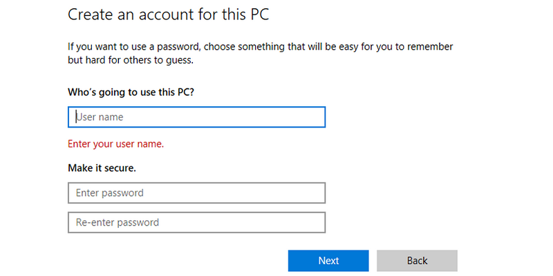 The User Profile Service Failed the Sign-In
