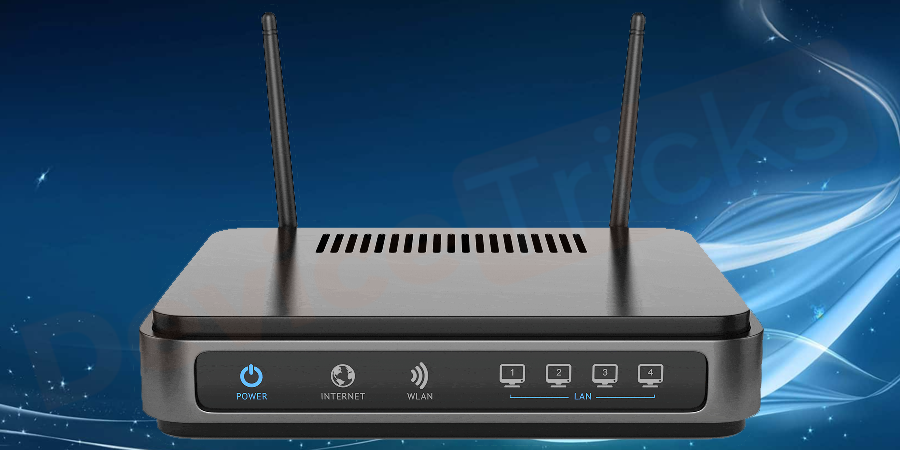 Check Router to fix Err_Connection_Reset error in Chrome