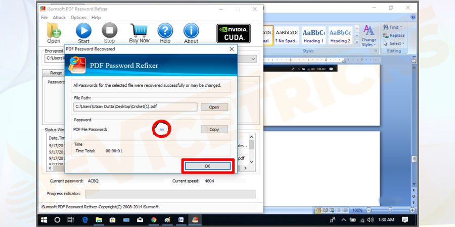PDF password remover software