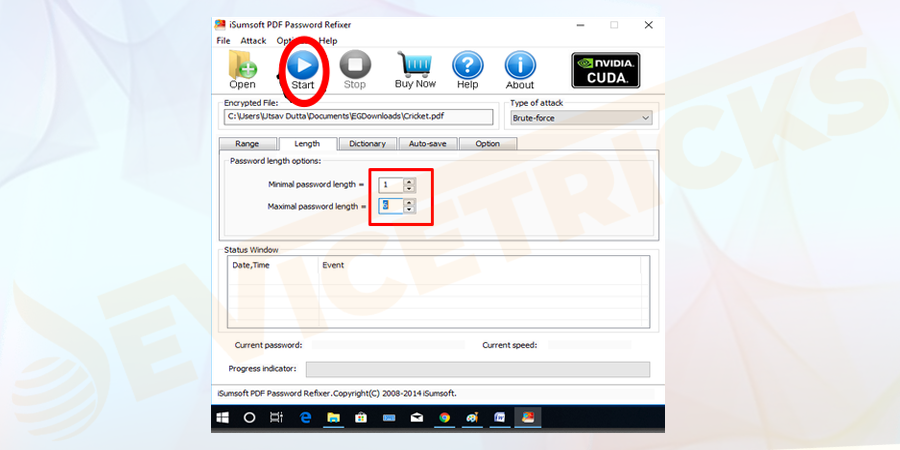 PDF password remover