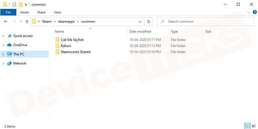 Go to the Local drive C: \ Program Files (x86) \ steam \ steamapps \ common \ PUBG.