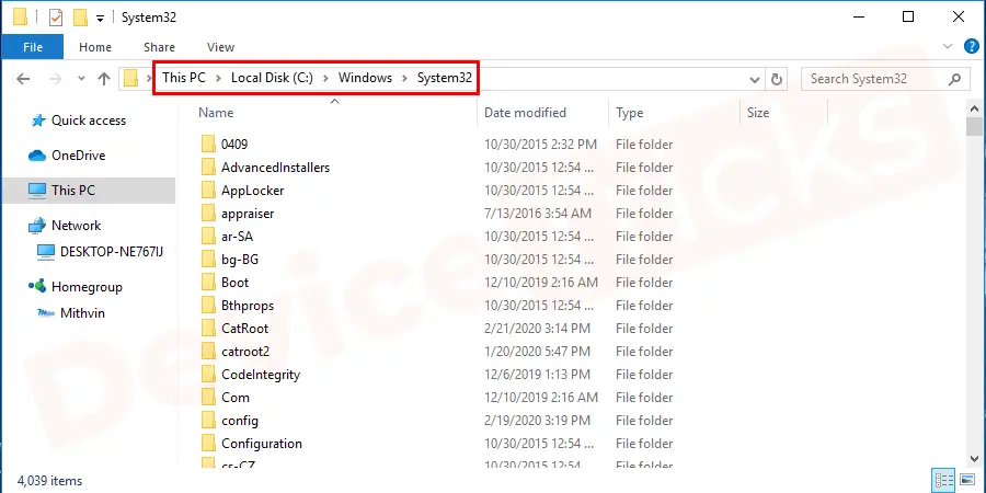 Press the Windows+E keys to open File Explorer.