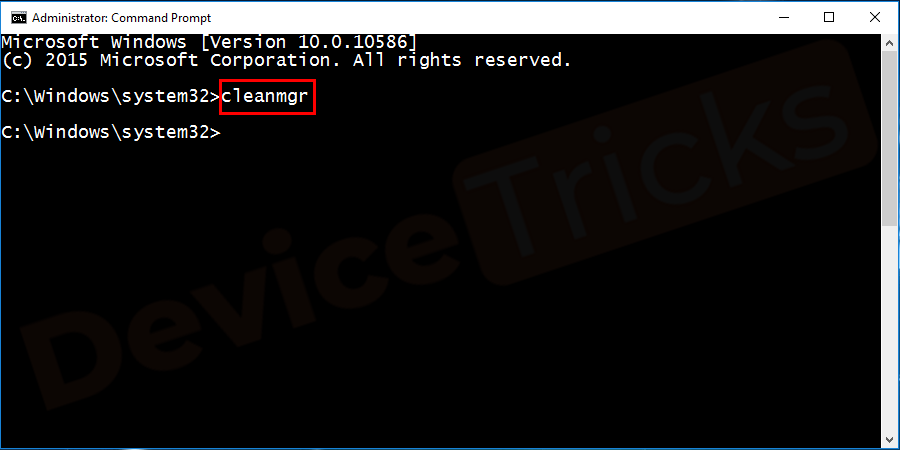 cleanmgr