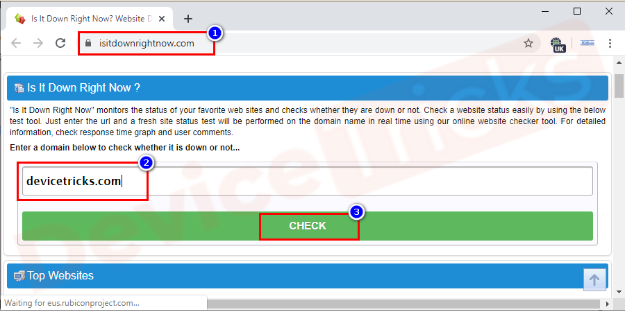 Check whether others can access it