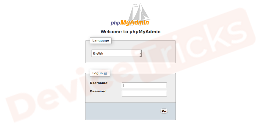 Login to the WordPress directory using PHPMyAdmin.