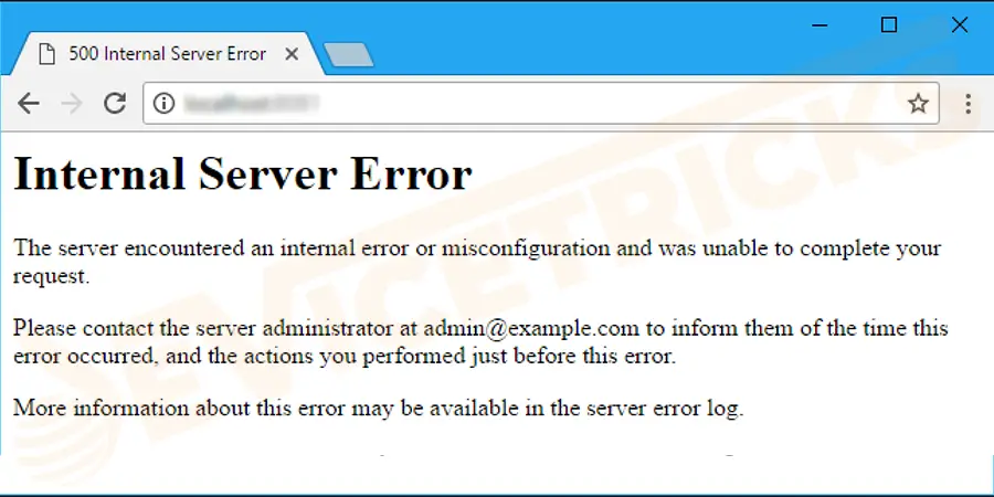 What is Internal Server Error 500?