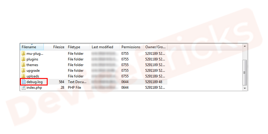 Usually, the logs are located in the /wp-content directory. Look for a file called debug.log and open it up.