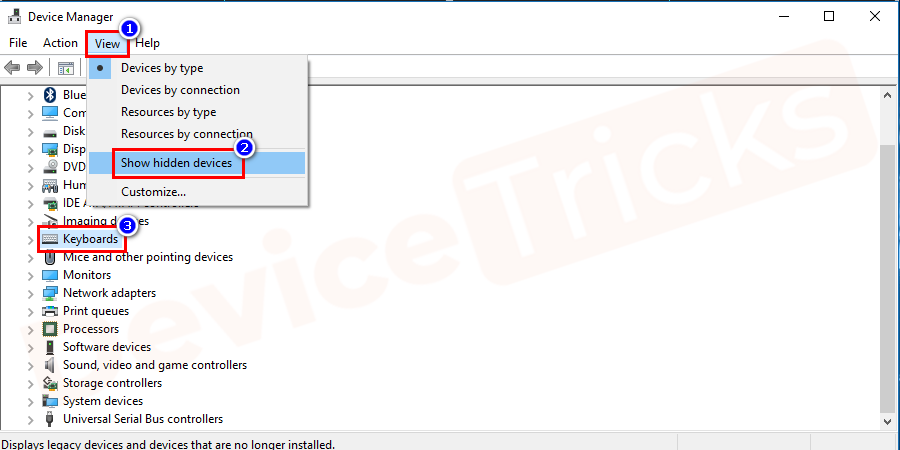 As a result, you can see keyboard drivers, click on it.