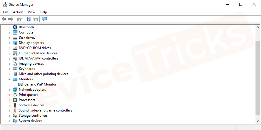 Thereafter, a new window will feature on your PC screen with several features of the Windows.