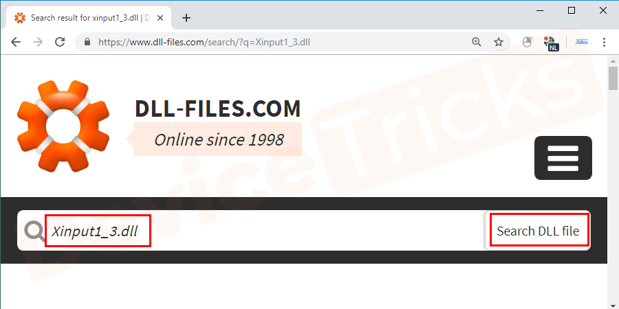 Xinput1 3 Dll Is Missing Or Not Found Error How To Fix Device Tricks