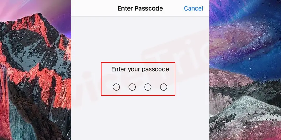 A pop-up will ask for the Apple ID and password to do this and finally press Ok to confirm.