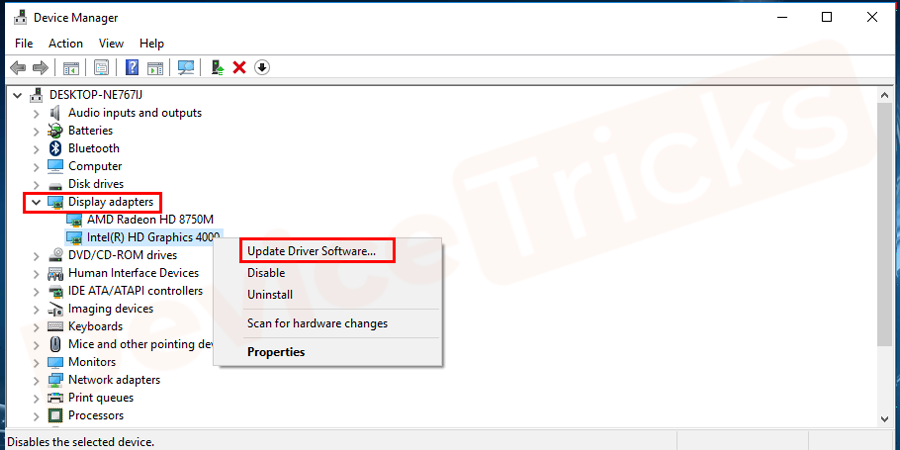 update driver software to fix steam client bootstrapper has stopped working error
