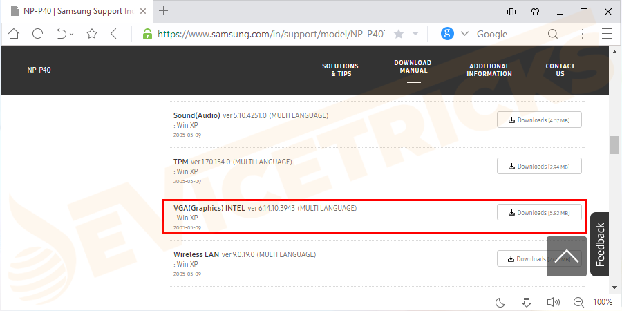 Go to the manufacturer’s website and search for the latest version of your video card. Make sure to select the driver that is compatible with your Windows and hardware.