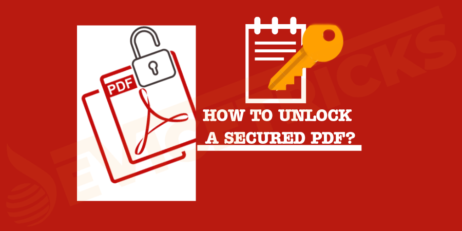 How can I remove the password from a password-protected PDF?