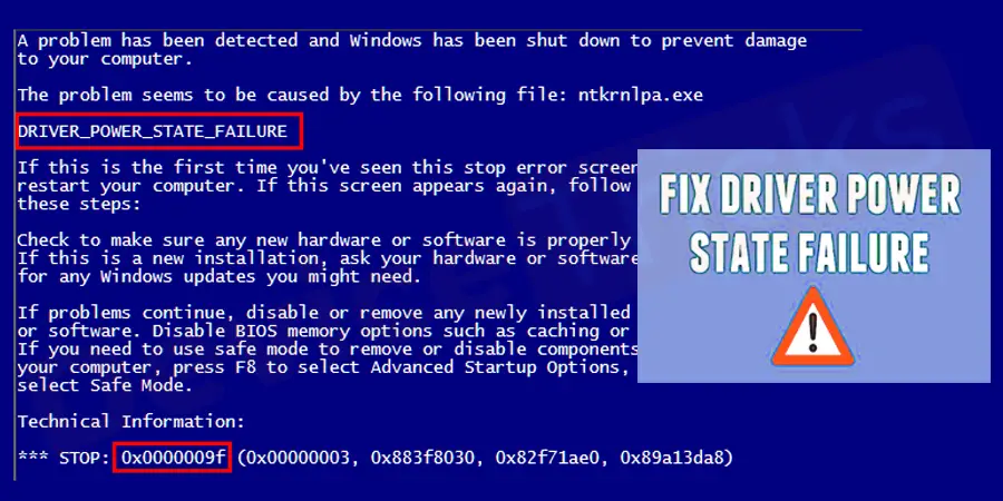 How to Fix 0x0000009F on Windows 10?