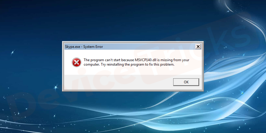 What is msvcp140.dll? 