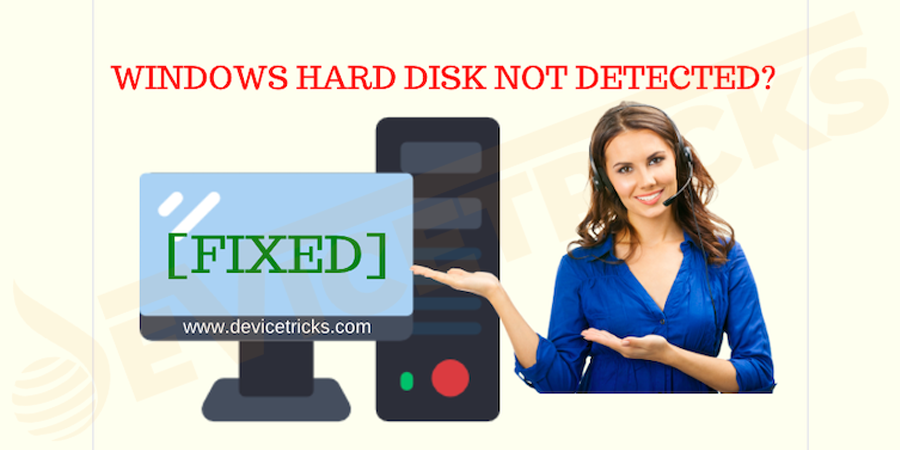 How to Fix the Internal Hard Drive is not Detected?