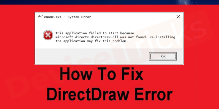 directdraw error windows 10 directdraw error windows 10