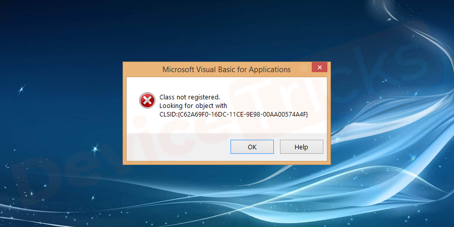 How to Fix "Class not registered" Error on Windows 10?