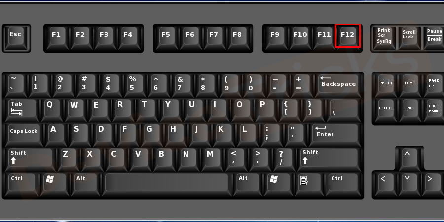 Once you see the logo of your PC, press F12 continuously to enter into the boot menu. The boot menu can vary from system to system. So the key to enter into the boot menu can be different, usually, it’s F2, F8, F10, F12, Esc or Del. You can consult the manufacturer of your PC in case of doubt.