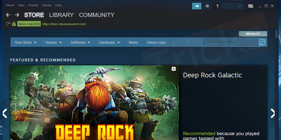 games - GPTK Steam Can't open UI; steamwebhelper is not responding