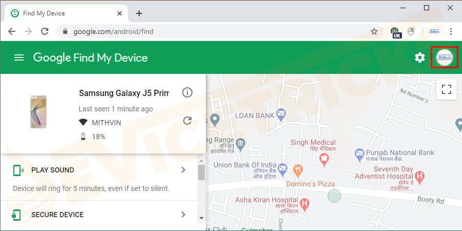 Here we will look into the process that must be followed to find your Android phone using Google.