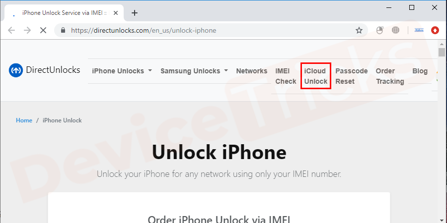 iCloud Unlock