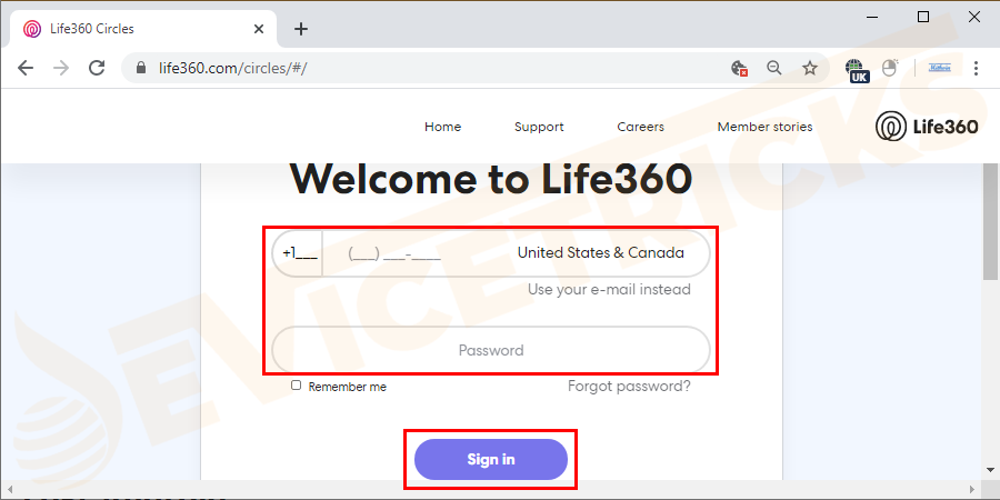 Using the Life 360 App