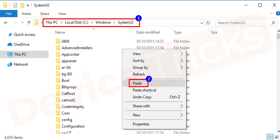 Now open File Explorer in your computer and then paste the file in the same location.
