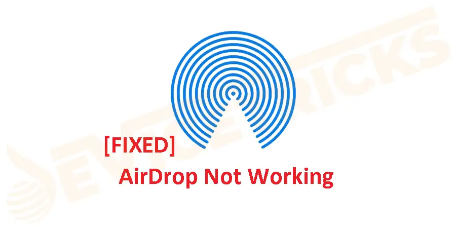 Preliminary fixes for the "AirDrop not Working" issue.