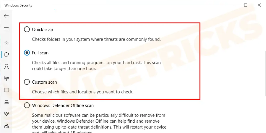 Install and open the antivirus program. And then run a full scan.