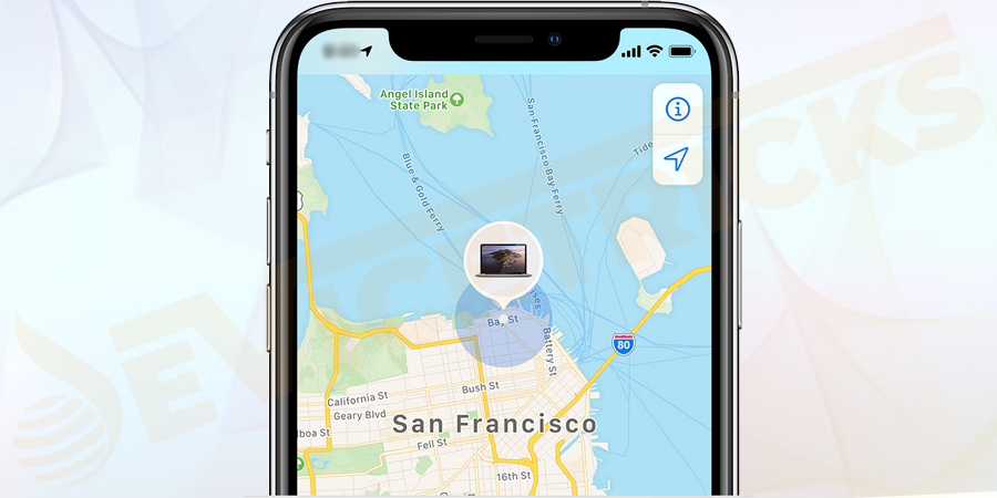 If the device is nearby your area, then you can play a sound to help you, or someone of your friends nearby will find it.
