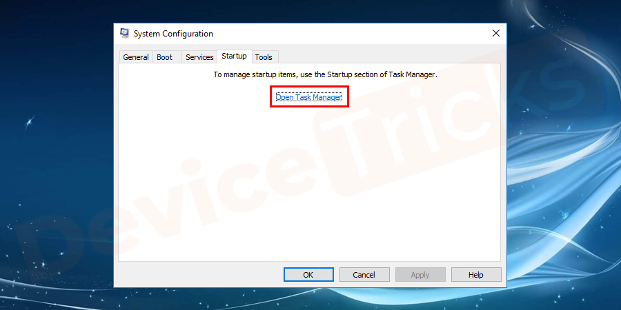 Open Task Manager