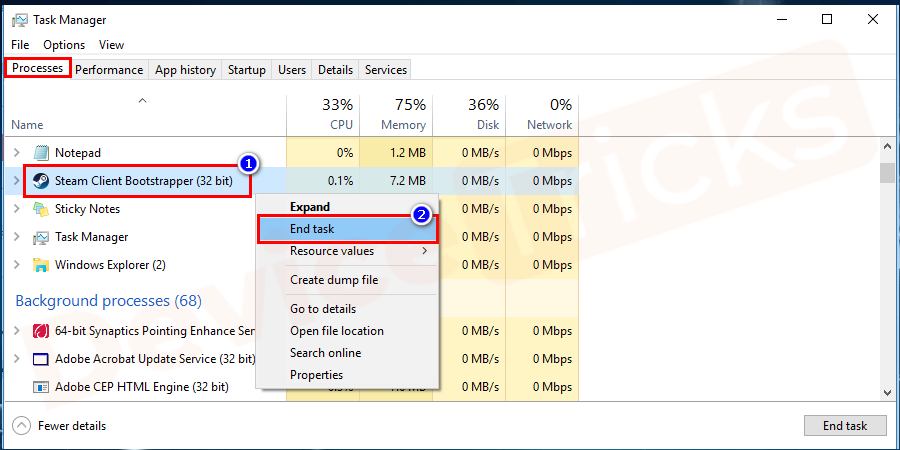 Steam Client Bootstrapper (32 bit)