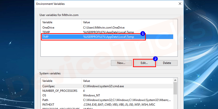 After finishing these steps, repeat the same thing for TMP file.