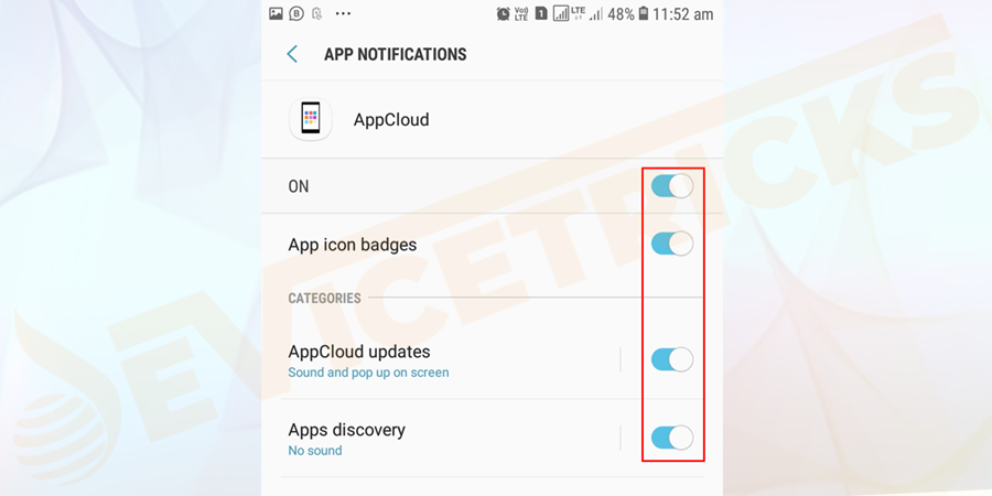 Tap on the Disable button. A pop-up warning will be there that disabling the app may affect the function of other apps.