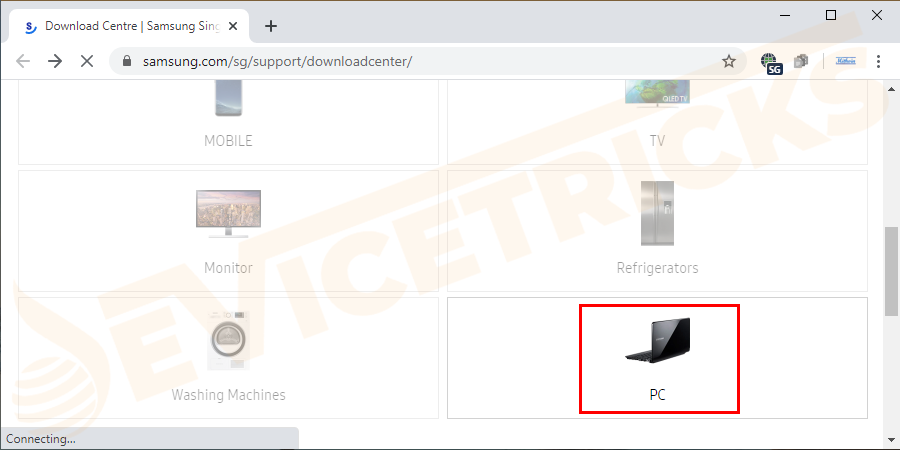 Locate your Drivers as per your model and then Download and install the latest version of display drivers.