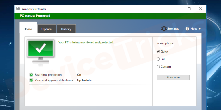 turn on windows defender antivirus turn on windows defender antivirus