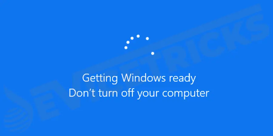 Windows Update Stuck on Loading Screen