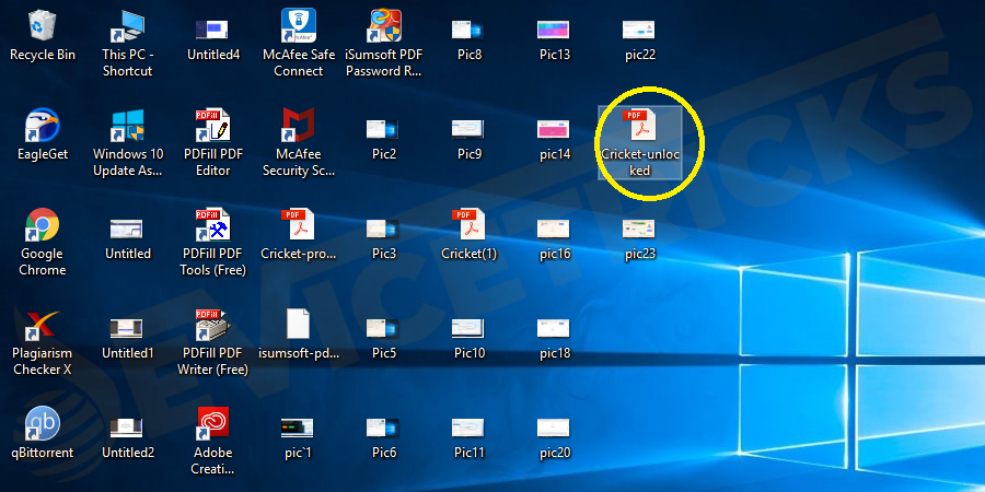 PDF password removal