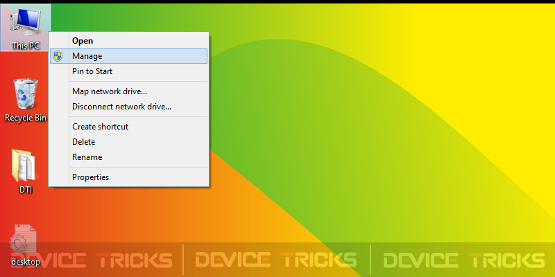 How to fix Device not migrated on Windows 10? click on Manage