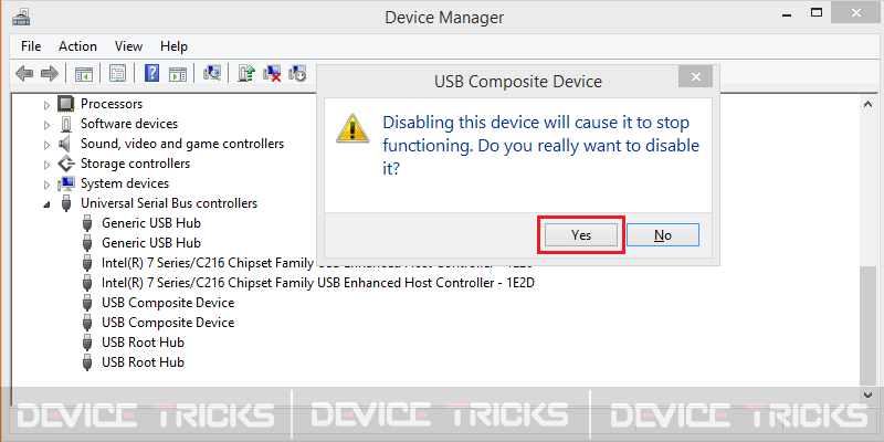 How to fix Device not migrated on Windows 10? click on Yes