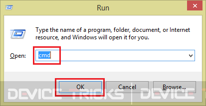 How to fix Device not migrated on Windows 10? type cmd inside the box and then press enter