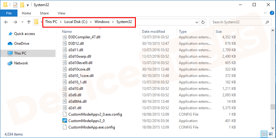 Then get into the given path: C://Windows/System32 and copy the d3dx9_42.dll file there from the other computer and paste the copied file to the same path folder in your Windows computer [You can do the copying and pasting the file by using any external disks]. 