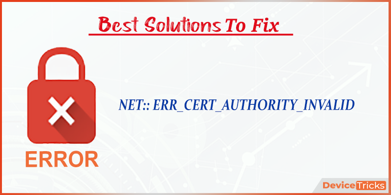net err cert authority invalid net err cert authority invalid