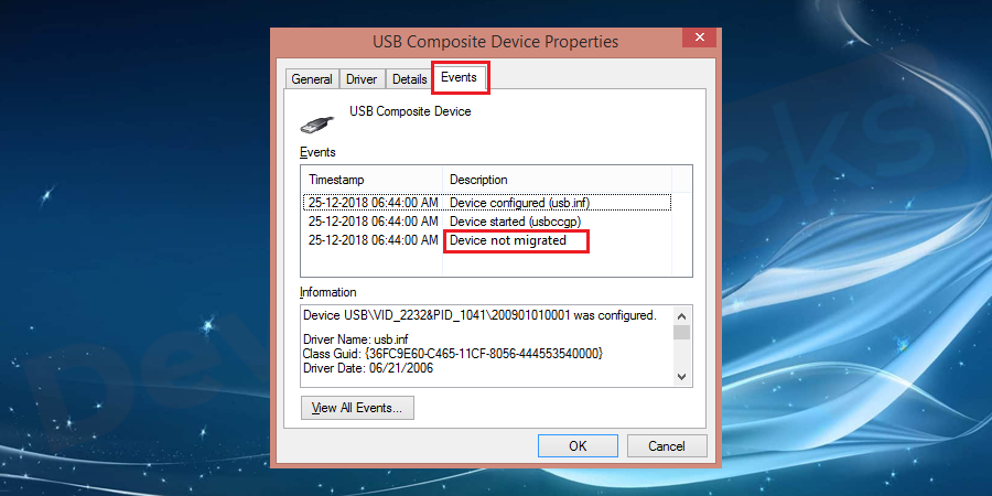 Usb vid 05ac pid